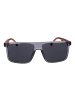 Carrera Männer Sonnenbrille Quadratisch Grau