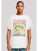 F4NT4STIC Oversize T-Shirt US National Parks Joshua Tree in weiß