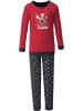 Erwin Müller Single-Jersey Kinder-Schlafanzug in himbeerrot
