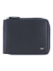 Golden Head Polo Geldbörse RFID Schutz Leder 12.5 cm in marineblau