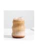 ZOHA Glas Stripe Wave Getränkebecher 2er Set Cocktail- 540 ml in Transparent