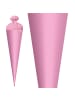 ROTH Bastel-Schultüte groß rosa 70 cm, Filzverschluss rosa in Rosa