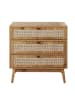 CALICOSY Kommode ALIA in Helles - (W) 80  x (H) 79  x (L) 39  cm