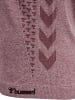 Hummel Hummel T-Shirt Hmlci Yoga Damen Dehnbarem Schnelltrocknend Nahtlosen in NOCTURNE MELANGE