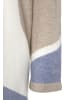 LASCANA Longstrickjacke in creme-beige-blau