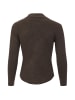 caneva Damen Strickpullover in Dunkelbraun