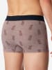 Schiesser Trunk 955 Multi in dunkelblau, rot