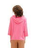 Tom Tailor Langarmshirt MIX HOOD in Pink