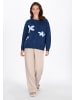 Usha Women Cardigan in navy