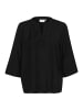 Kaffe Langarm-Bluse KAthea Regular fit in Black Deep