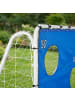 relaxdays Fußballtor in Weiß/ Blau - (B)235 x (H)170 x (T)85 cm