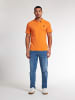 Petrol Industries Klassisches Poloshirt in Orange