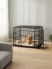 Feandrea Tiertransportbox Dack in Tintenschwarz - (B)122 x (H)80 x (T)75 cm