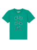 wat? Apparel T-Shirt 3 Fahrräder in Go Green