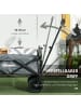Outsunny Bollerwagen,113cm x 57cm x 100cm,grau