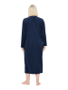 Ulla Popken Bademantel in nachtblau