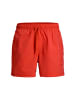 Jack & Jones Bade-Shorts 'Maui Wave Logo' in orange