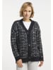 usha BLUE LABEL Strickjacke in Schwarz Grau