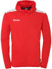 Kempa Trainingsjacke "Emotion 27 Kapuzenjacke" in Rot