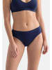 Conta Hüftslip Feinripp in Weiß / blau