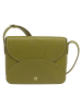 DuDu Umhängetasche Leder 21 cm in olive