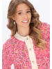 IZIA Women Cardigan in pink multicolor