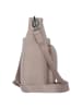 Mandarina Duck Mellow Leather Umhängetasche Leder 30 cm in warm taupe