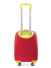 Hauptstadtkoffer For Kids - Kindertrolley mit Sternenaufklebern in Rot