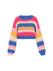 myMo Women Sweater in pink multicolor