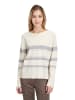 Betty Barclay Feinstrickpullover mit Lurexfaden in Patch Cream/Grey