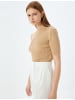 KOTON Sweater in Kamelfeder