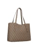 Guess Brenton Shopper Tasche 39 cm in latte logo
