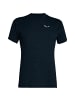 Salewa PUEZ MELANGE DRY M S/S TEE in Beere3892