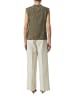 comma Blusentop in khaki ecru