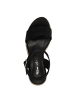 Tamaris Sandalette in schwarz