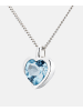 Diamant L'éternel Halskette aus 375 Weißgold mit Topas