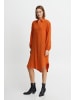 b.young Longtunika BYIBERLIN LONG SHIRT - 20812737  Lange Hemdbluse mit Knopfleiste in Orange