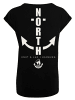 F4NT4STIC T-Shirt North Anchor Knut & Jan Hamburg in schwarz