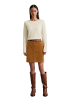 Marc O'Polo Strickpullover slim in natural stone