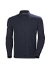 Helly Hansen M CREWLINE LS POLO in Marine