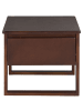 Beliani Nachttisch GIULIA in Braun - (W) 50 x (H) 43 x (L) 41 cm