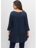 sheego Tunika in nachtblau