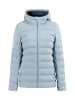 DreiMaster Damen Wattierte Winterjacke in Hellblau