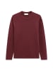 Marc O'Polo DENIM Heavy Weight Longsleeve relaxed in Burgundy