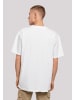 F4NT4STIC T-Shirt Basketball Splash Sport OVERSIZE TEE in weiß