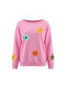 IZIA Women Sweatshirt in Pink