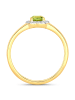 Rafaela Donata Ring Sterling Silber Peridot in gelbgold