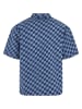 Urban Classics Short Sleeve Shirt in bluelasercheck