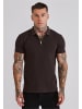 SikSilk Polo Shirt in brown