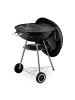 relaxdays Kugelgrill in Schwarz - Ø 54 cm